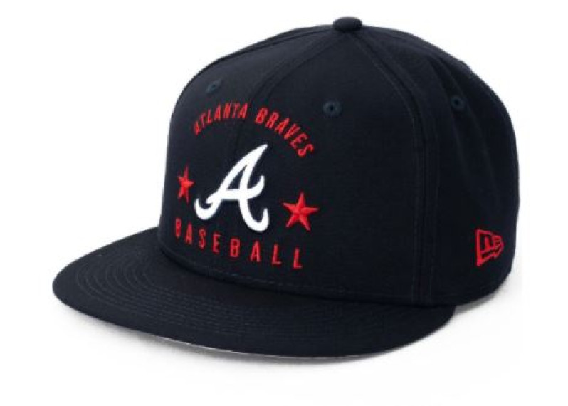 9Fifty Arched Atlanta Braves Snap-Back Hat